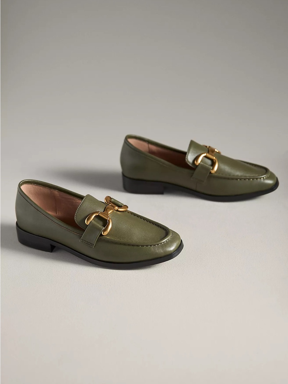 Bibi Lou Zagreb Green Leather Loafers EU 41 / US 10–10.5